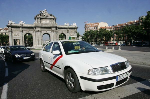 taxi Madrid WiFi gratis 