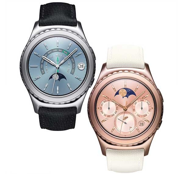 samsung gear s2 classic oro rosa y platino