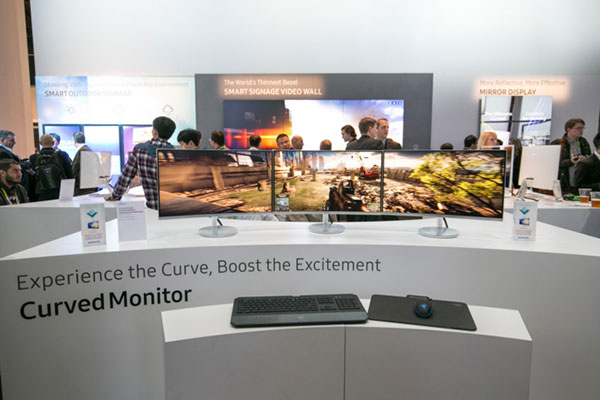 Samsung monitores curvos gaming