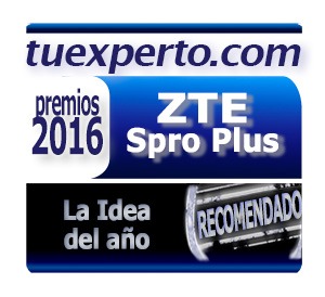 ZTE Spro Plus Sello Premios tuexperto 2016