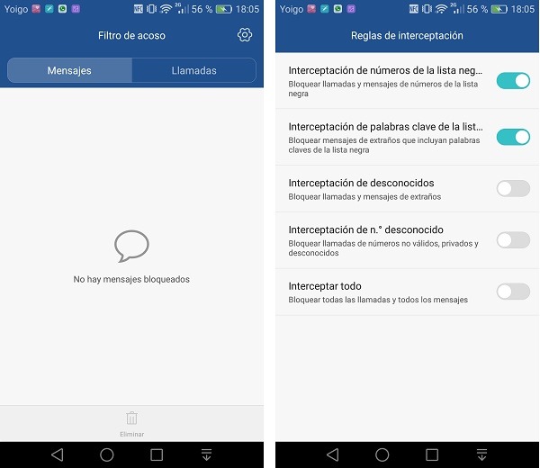 Huawei Mate 8 administrador