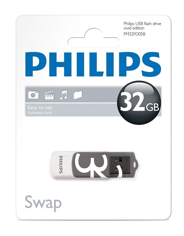 Philips Serie Vivid USB 2.0, lápices de memoria con cubierta giratoria 2 Philips Serie Vivid USB 2.0