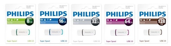 Philips Snow USB 3.0, lápices de memoria con hasta 128 GB de capacidad 2 Philips USB Snow 3.0
