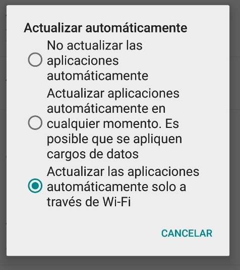 Cómo evitar la actualización diaria de Facebook en el móvil 1 actualizacion automatica