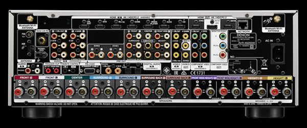 Denon AVR-X6200, receptor multicanal compatible 4K 2 denon avr-x6200