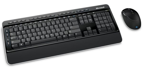 Microsoft Wireless Desktop 3050, teclado y ratón inalámbricos