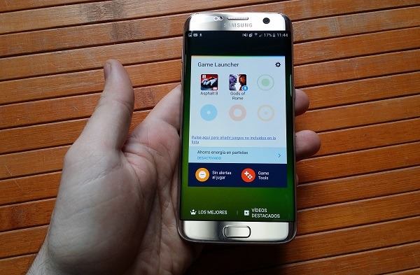 Game Launcher en el Samsung Galaxy S7 edge