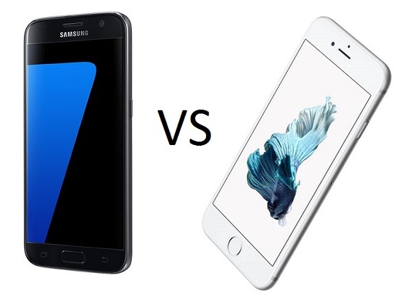 Comparativa Samsung Galaxy S7 vs iPhone 6s