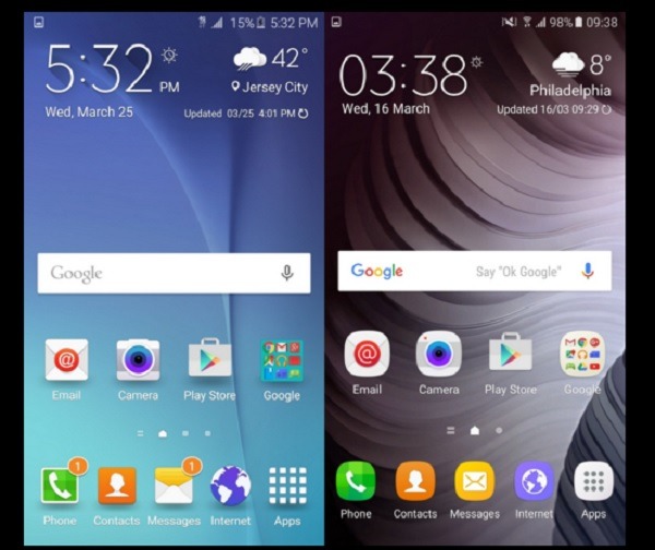 Así luce Android 6.0 en el Samsung Galaxy S6 2 Samsung-GalaxyS6-02