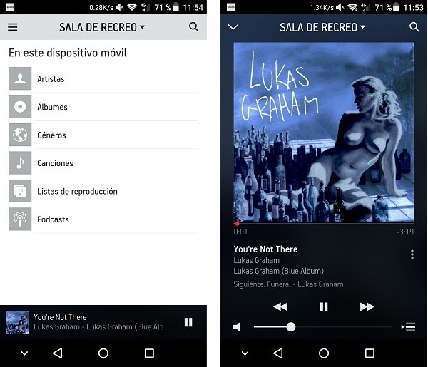 Sonos Play:5 app de Android