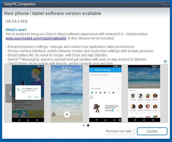 Empieza la actualización a Android 6.0 para el Sony Xperia Z5 2 Sony-Android-01