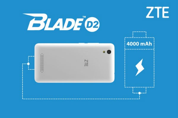 ZTE Blade D2, un móvil con batería para tres días 2 ZTE Blade D2