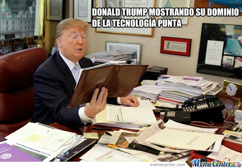 Los memes tecnológicos más divertidos de Donald Trump 6 meme donald trump 05