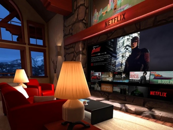 Netflix en Samsung Gear VR