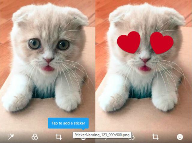 Twitter prueba una nueva función para hacer más atractivas las fotos 2 twitter-sticker-feature-2