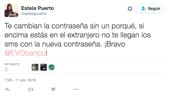 EVO deja a sus clientes sin servicio durante 4 dí­as consecutivos