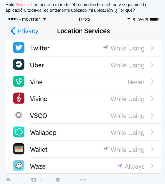 Un fallo en Waze permite rastrear todos nuestros movimientos con el coche