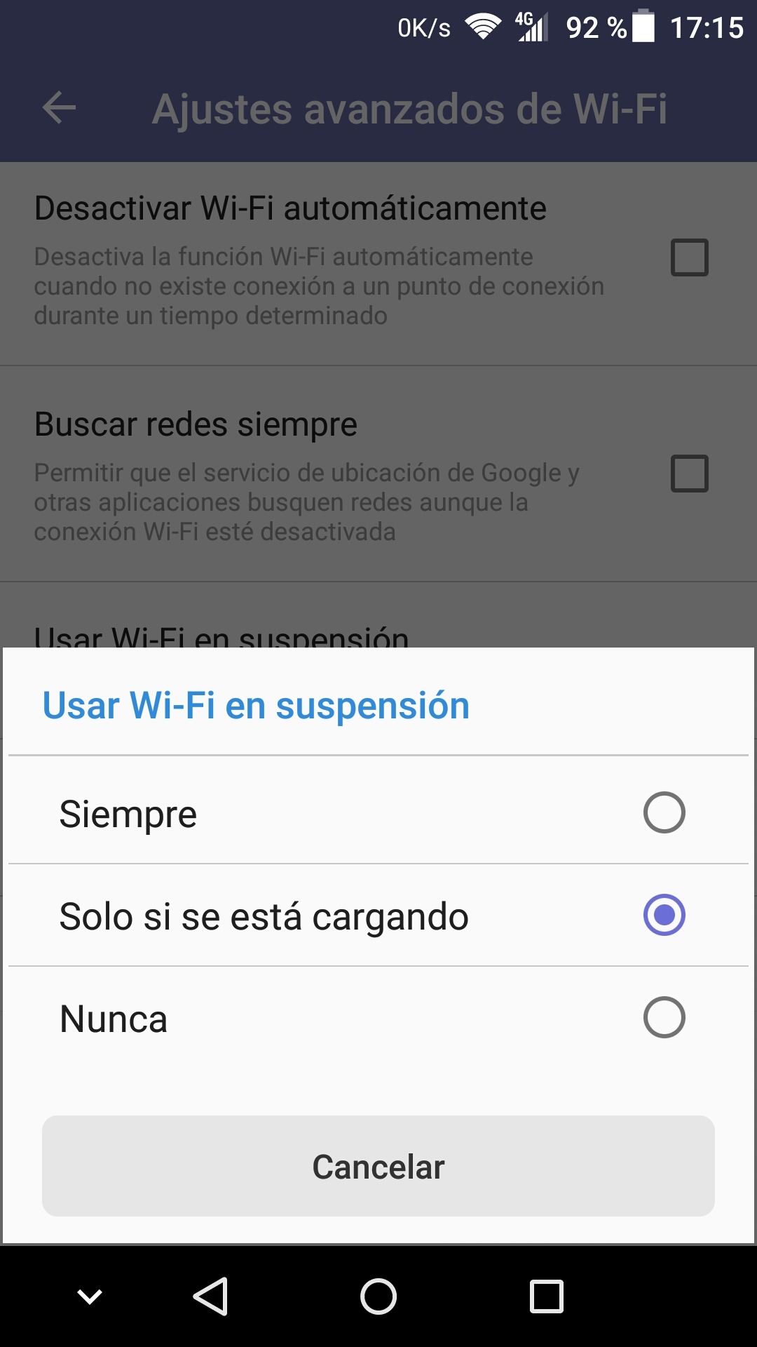 Alarga la duración de la batería del ZTE Axon Mini 2 Screenshot_2016-04-04-17-15-08