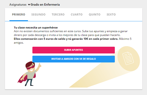 Wuolah, el portal para intercambiar apuntes que te paga por subirlos