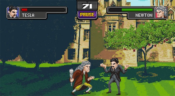 Science Kombat, un juego a muerte entre Tesla y Newton para el navegador 1 Science Kombat: Tesla vs Newton