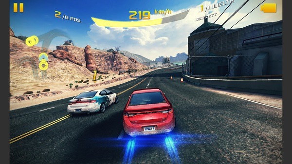 Captura de pantalla Asphalt 8: Airborne en el LG G5