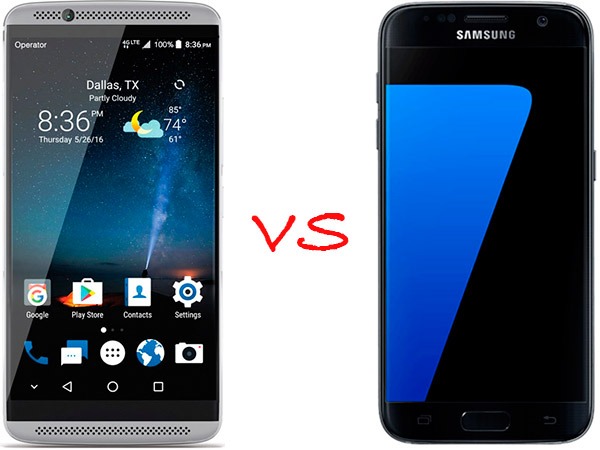 Comparativa ZTE Axon 7 vs Samsung Galaxy S7