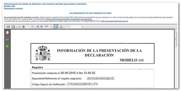 Cómo modificar mis datos personales en Hacienda por Internet 4 Datos personales
