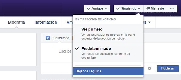 Cómo dejar de ver las actualizaciones de un amigo en Facebook en PC y móvil 3 Facebook