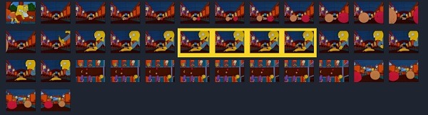Cómo encontrar cualquier escena de Los Simpsons y crear un GIF animado 3 Simpson GIF