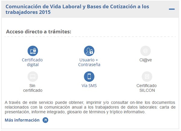 Vida Laboral