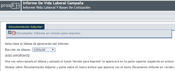 Vida Laboral