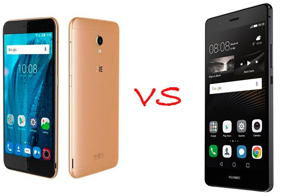 Comparativa ZTE Blade V7 vs Huawei P9 Lite