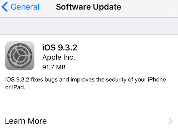 Un fallo de iOS 9.3.2 bloquea por completo los iPad Pro 2 iOS 9.3.2