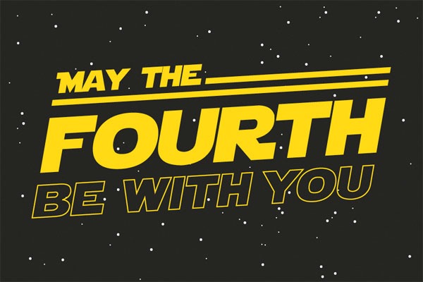 #MayThe4thBeWithYou, diez ideas locas para celebrar el día de Star Wars 1 May the fourth be with you