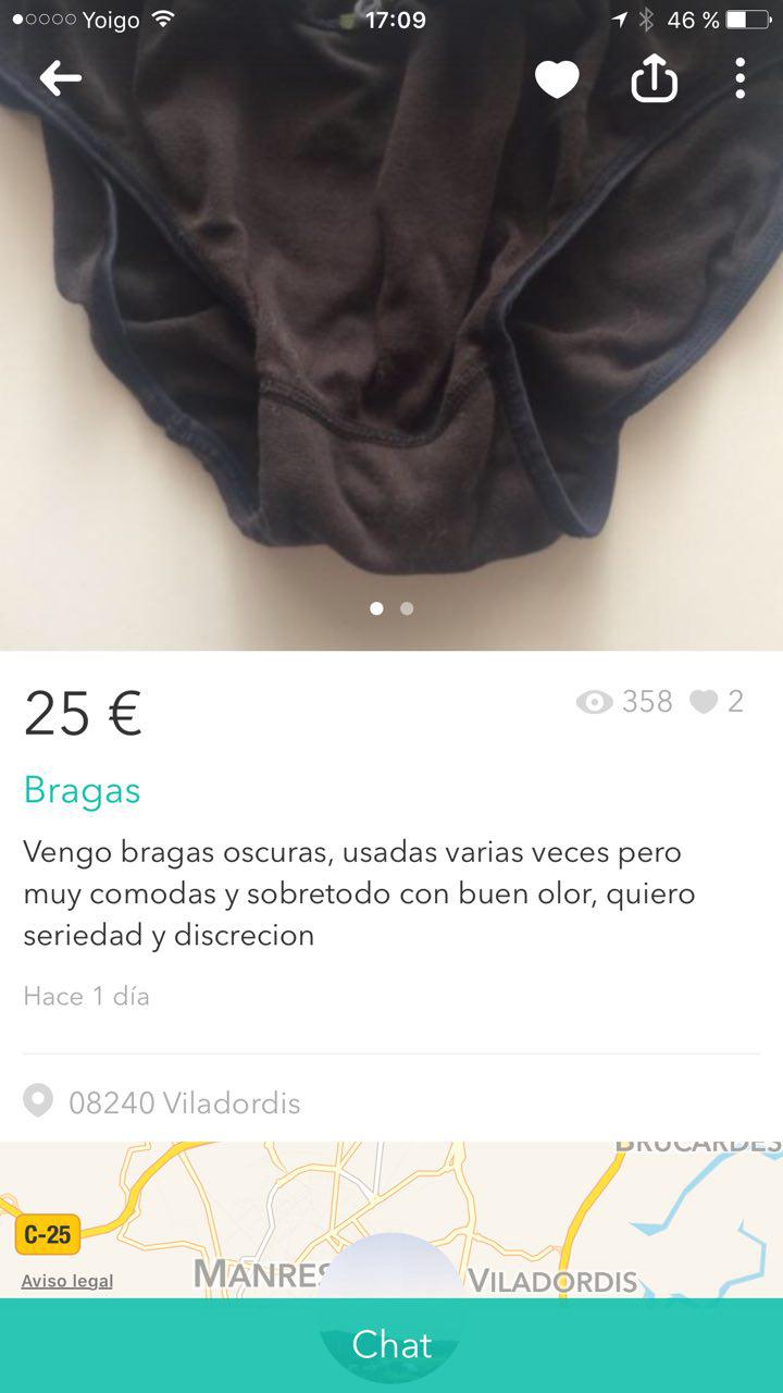 Bragas Usadas Wallapop Top Sellers - 1687808163