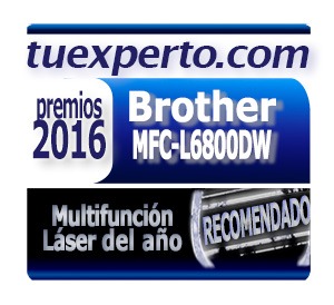 Brother MFC-L6800DW sello premios tuexperto 2016