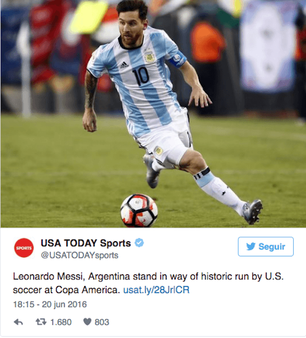 Un error llena Twitter de memes sobre "Leonardo" Messi 2 Leo Messi USA Today