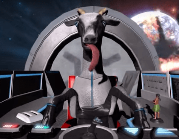 Goat Simulator, el juego más loco de la historia llega al espacio exterior 1 Goat Simulator: Waste of Space