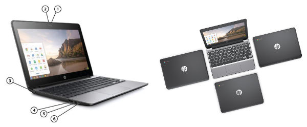 HP Chromebook 11 G5, un portátil con 12 horas de batería y buen precio 2 HP Chromebook 11 G5
