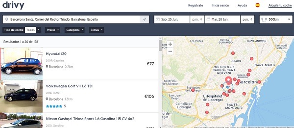 Cómo alquilar un coche por días a un particular 3 drivy