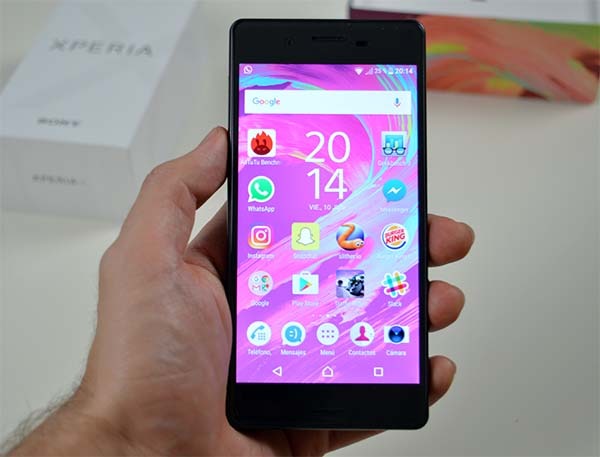 sony xperia x