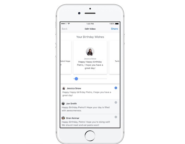 Facebook estrena los vídeos de cumpleaños 2 Facebook Cumple