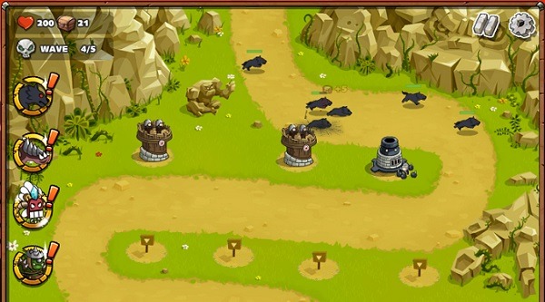 King of Towers, juego de estrategia con orcos y dragones para el navegador 2 King Of Towers
