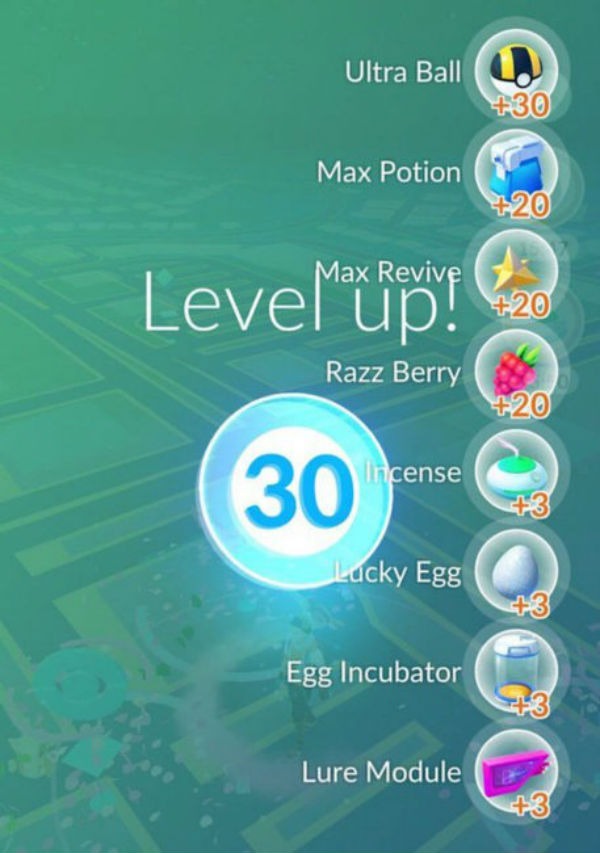 Esto es lo que ocurre cuando alcanzas el nivel 30 en Pokémon Go 2 Pokemon Go Nivel 30