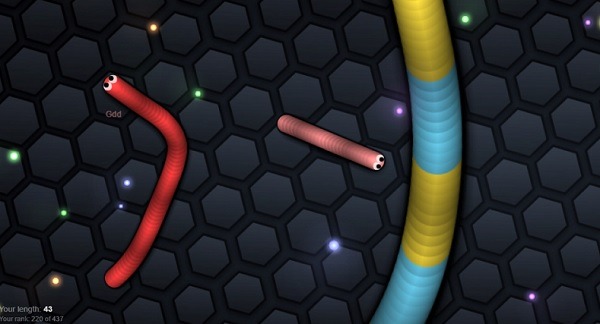 5 trucos para que tu serpiente sea más grande en Slither.io 2 Slither.io