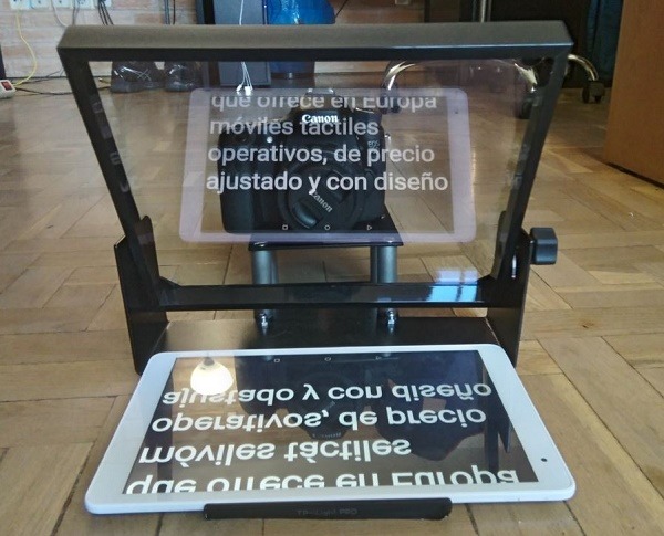 Teleprompter PAD TP-iLight PRO, probamos este teleprompter para tabletas 5 TP-iLight PRO