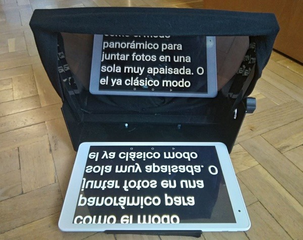 Teleprompter PAD TP-iLight PRO, probamos este teleprompter para tabletas 1 TP-iLight Pro