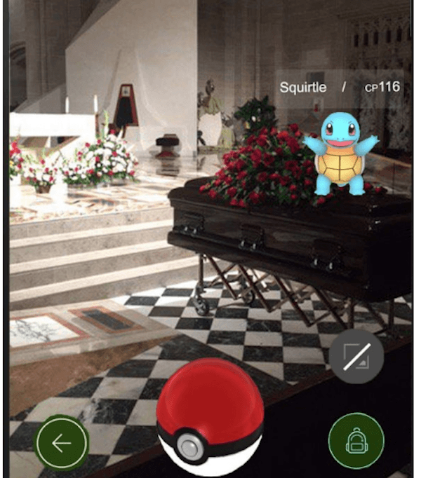 Los lugares más insólitos donde han aparecido Pokémon