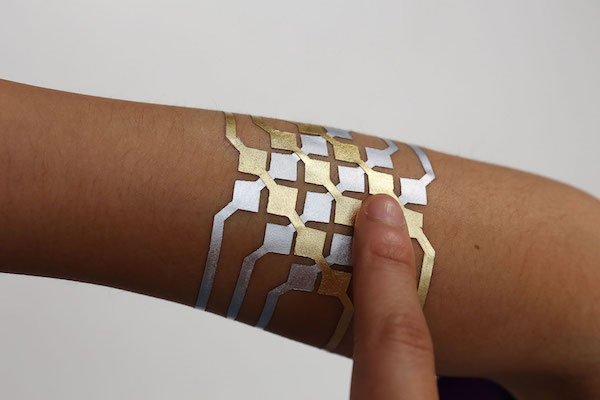 Estos tatuajes metálicos temporales permitirán controlar el smartphone 1 DuoSkin
