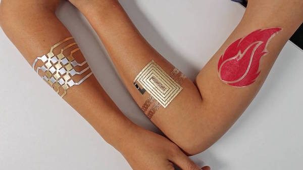 Estos tatuajes metálicos temporales permitirán controlar el smartphone 2 DuoSkin